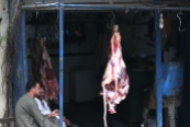 Hanging meat Luxor